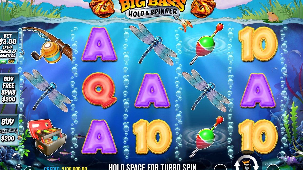 Big Bass – Hold & Spinner