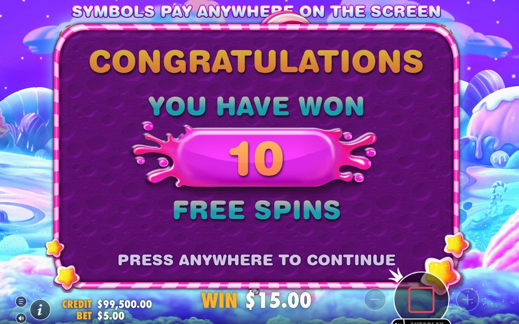 Retrigger during Free Spins adds five more spins